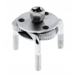 Chiave per Filtro per Olio Mascellare + Adattatore 1/2" | 3 Braccia | 50-120 mm